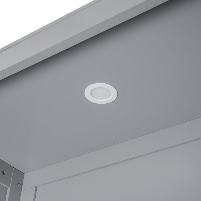 Murphy Wall Bed With Shelves, Wardrobe And LED Lights