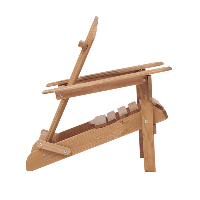 Oversize Outdoor Folding Adirondack Chair, Patio Chair For Garden