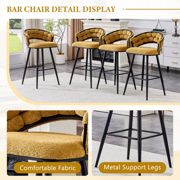 Bar Stools, Kitchen Island Counter Height Stools (Set of 2)