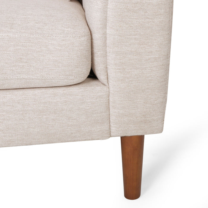 Contemporary 3 Seater Sofa With Accents