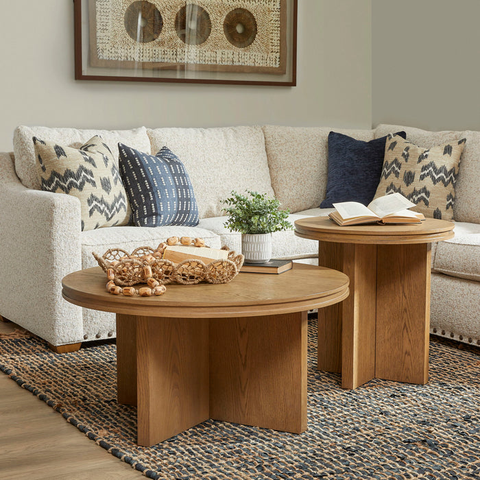 Waterfall - Round Coffee Table