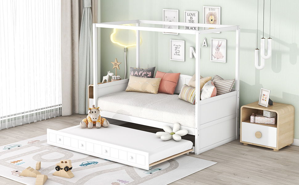 Modern Canopy Day Bed