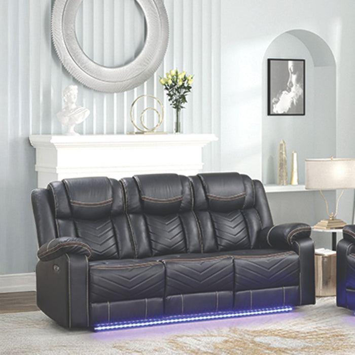 Challenger - LED Power Recliner Sofa