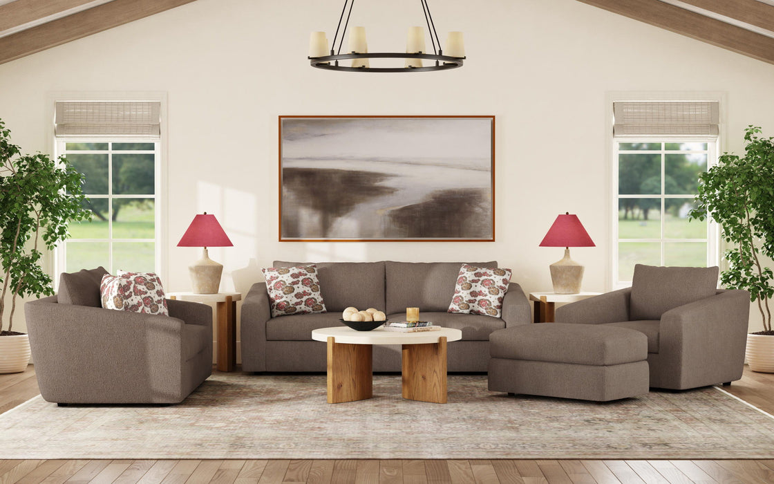 Chevy - Leather Sofa - Brown