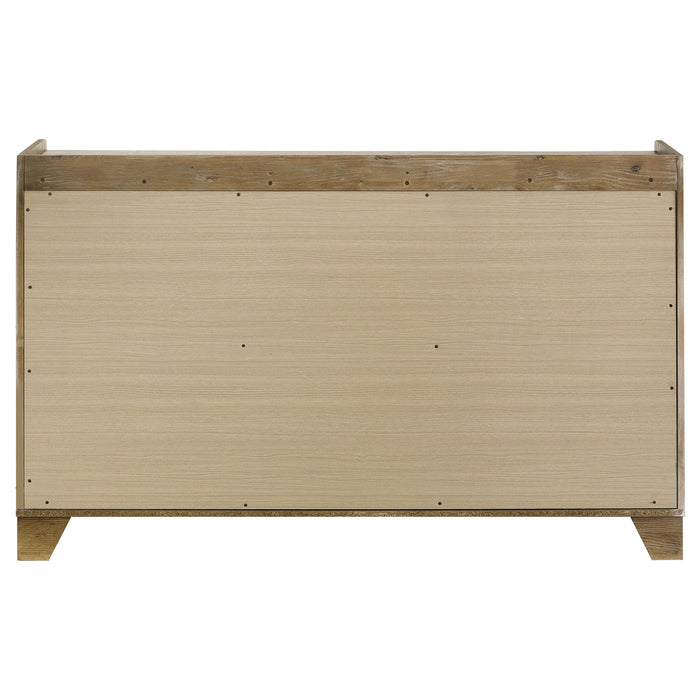 Packard - 6 Drawer Dresser - Oak