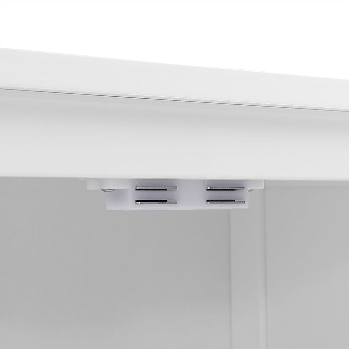 Bathroom Storage Cabinet With 2 Doors And Drawers, Adjustable Shelf