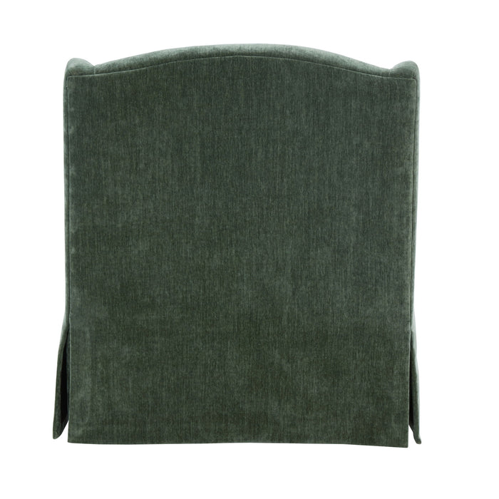 Luisa - Skirted Swivel Accent Chair