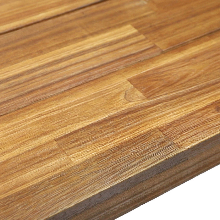 Tranquilizer - Outdoor Acacia Wood Bench With Slat Panel Design