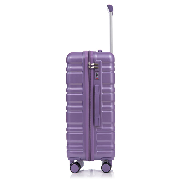 Tourist 3 Piece Luggage Set, Combination Lock, Durable Hard Shell With 360° Silent Wheels