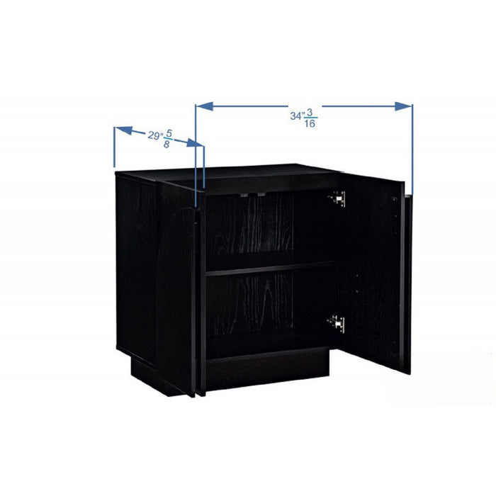 Modern Sideboard Buffet With Arched Cabinet Doors