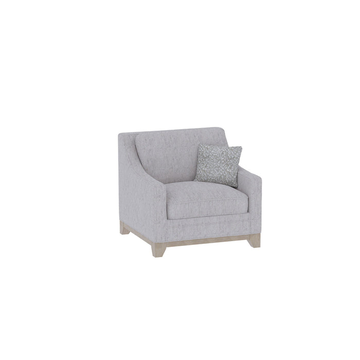 Lounge Chair With Casual Accent - Gray