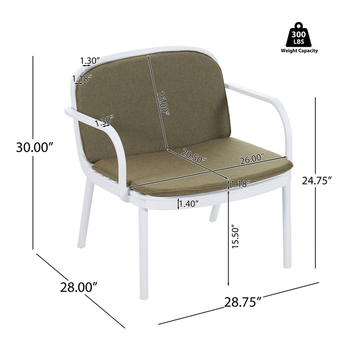 Luna - Outdoor Club Chair (Set of 2)