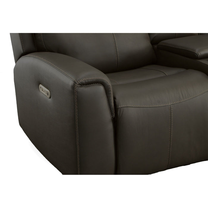 Jarvis - Power Reclining Loveseat With Console & Power Headrests
