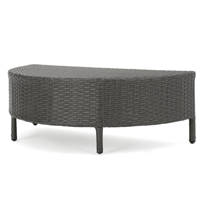 Pt Limon - Outdoor Coffee Table Half Round Design