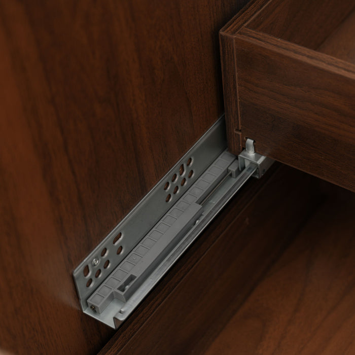 Bathroom Vanity With Sink, 5 Legs, Soft Close Drawers