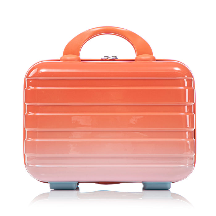 Luggage Set 14" / 20" With Combination Lock And Cosmetic Case
