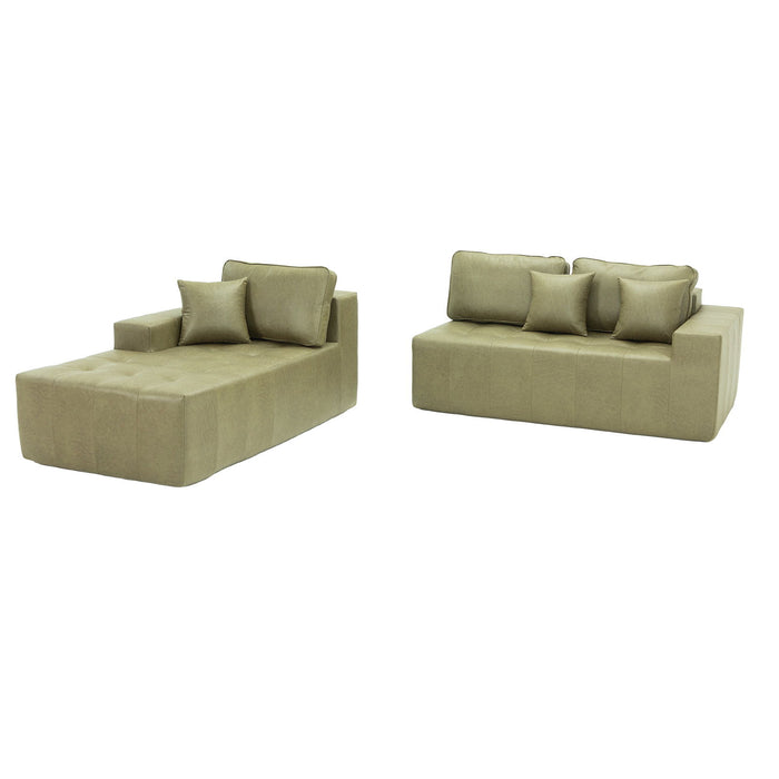 L - Shaped Corner Chaise Sofa Bed