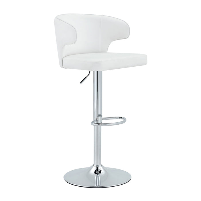 Adjustable Swivel Bar Chair With Ergonomic High Back Design