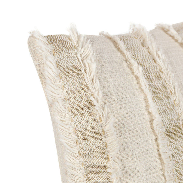 Nenna - 22" x 22" AF Pillow - Natural / Ivory