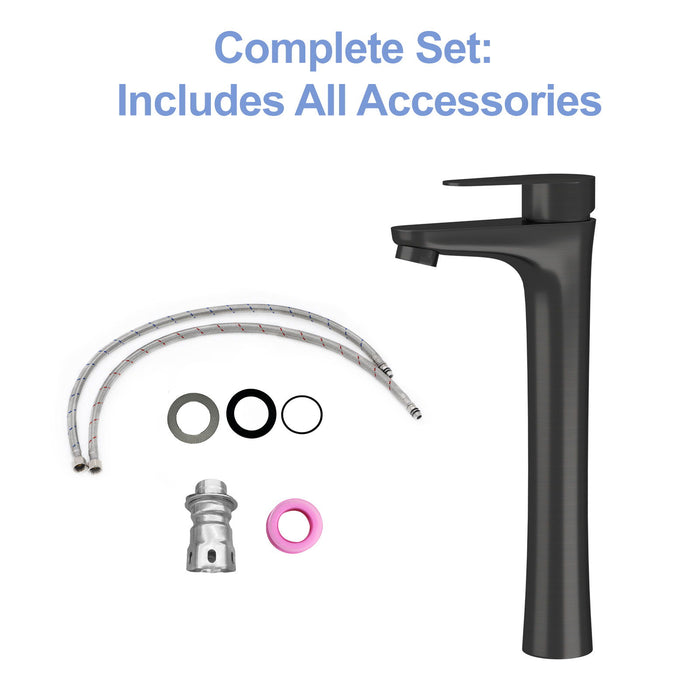 Single Handle Vessel Sink Faucet