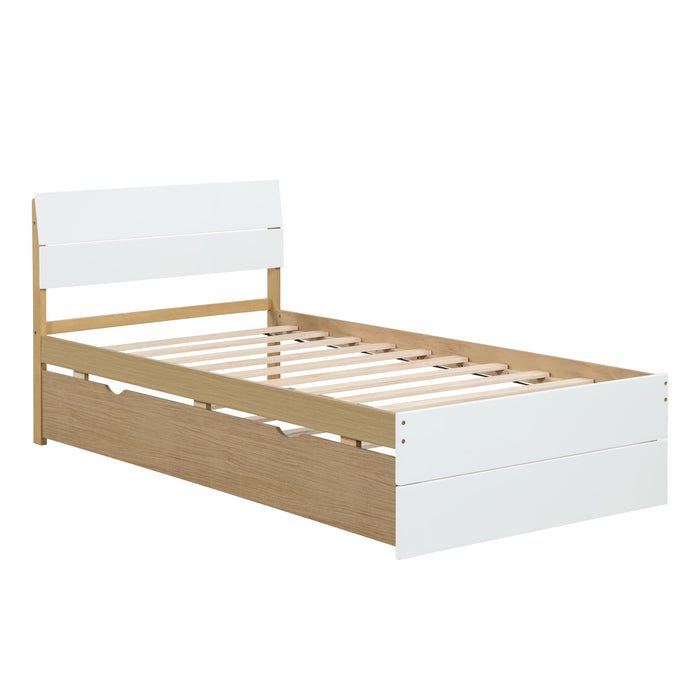 Modern Bed Frame With Headboard And Footboard