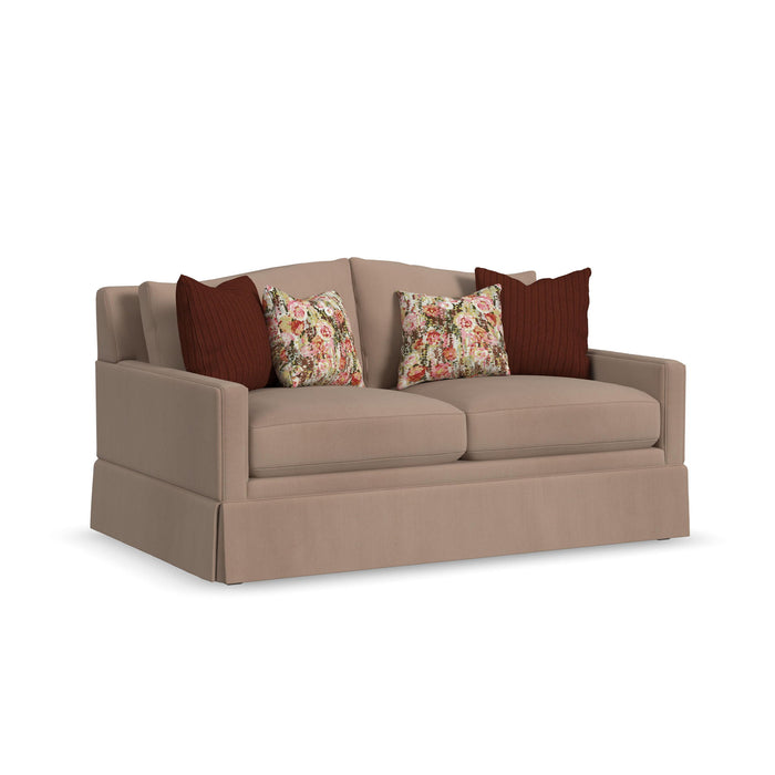 Lottie - Loveseat With Skirt Trim