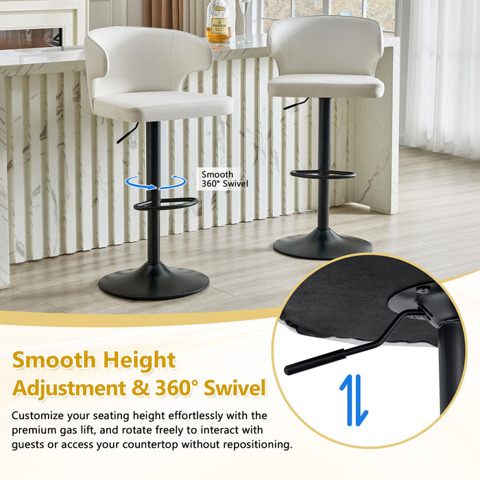 Adjustable Swivel Bar Chair