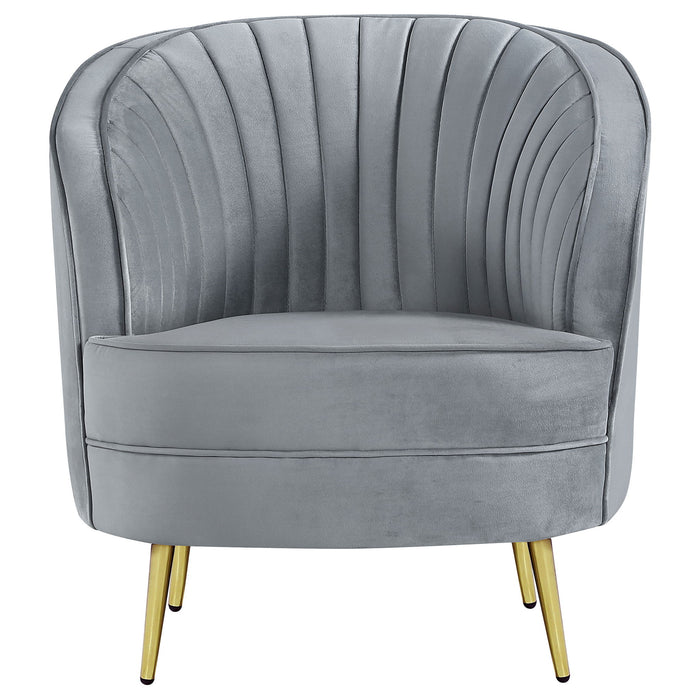 Tufted Upholstered Lounge Seating Chair
