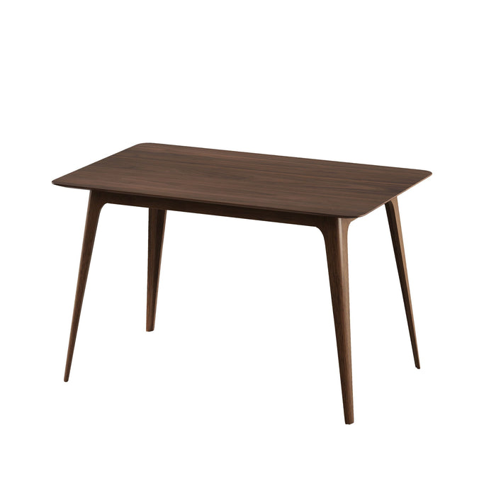 5 Piece Dining Set & 1 Table And 4 Upholstered Chairs - Mint / Walnut