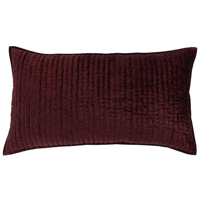 Bari - Velvet Sham - Port