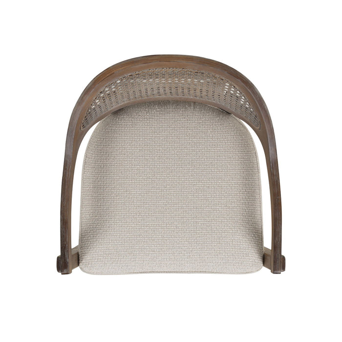 Americana - Mid-Century Modern Cane Back Counter Stool