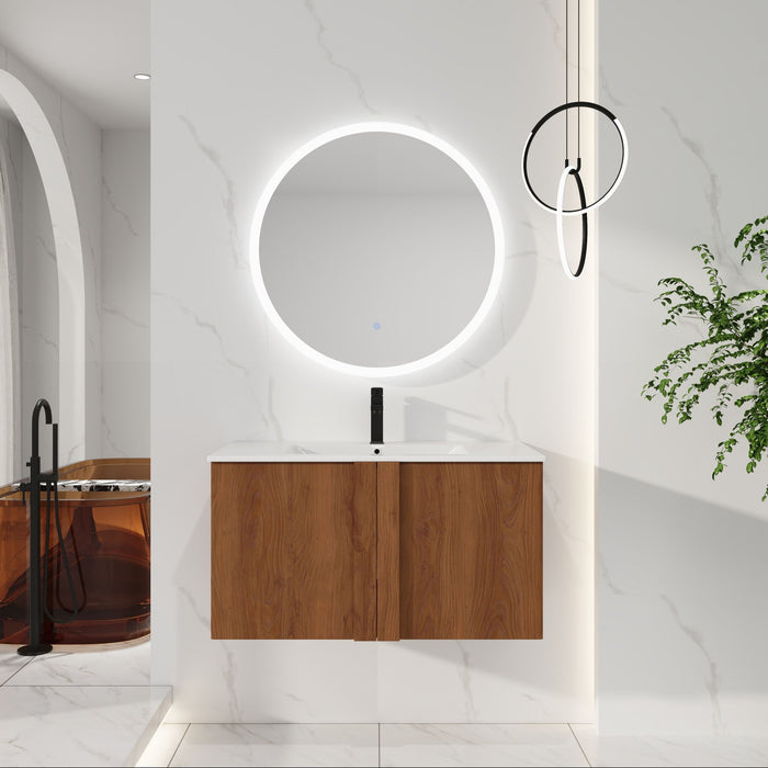 Floating Bathroom Vanity With Sink Combo