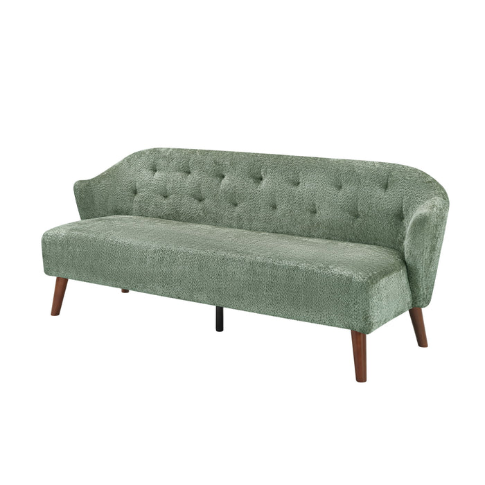 3 Seater Tufted Upholstered Couch Comfy Living Room Sofa