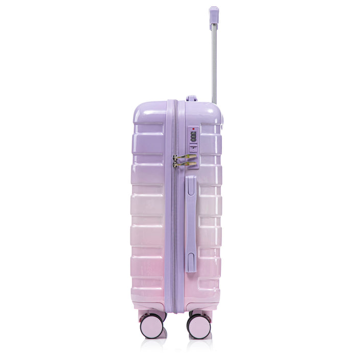 Luggage Set 14" / 20" With Combination Lock And Cosmetic Case
