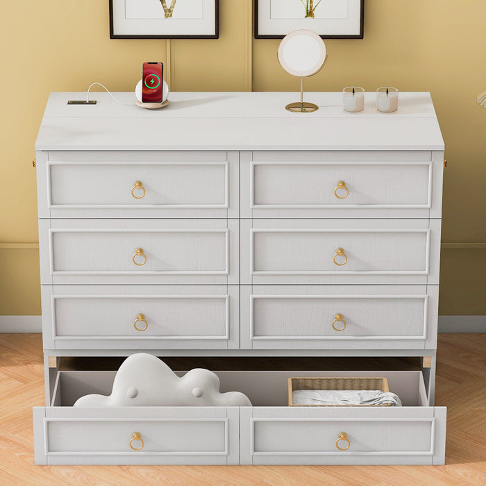 Murphy Bed With Large Drawers And Stylish Design