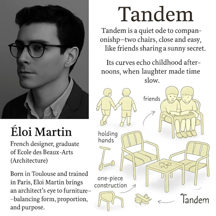 3 Piece Indoor / Outdoor Leisure Table And Chair Set