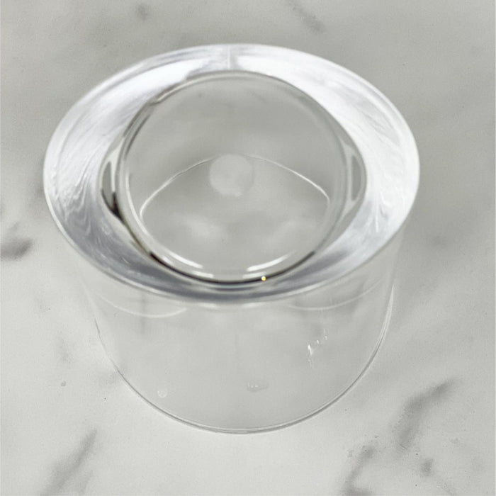 Oval Halo Acrylic Glasses (Set of 4)