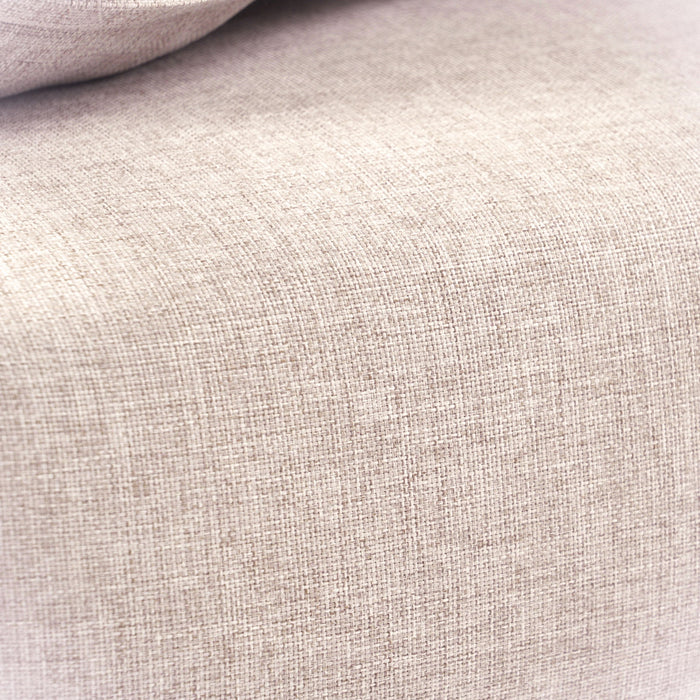 Cora - Outdoor Aluminum Club Chair - Silver / Beige