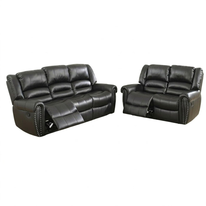 Modern Living Room Set With Nailhead Trim