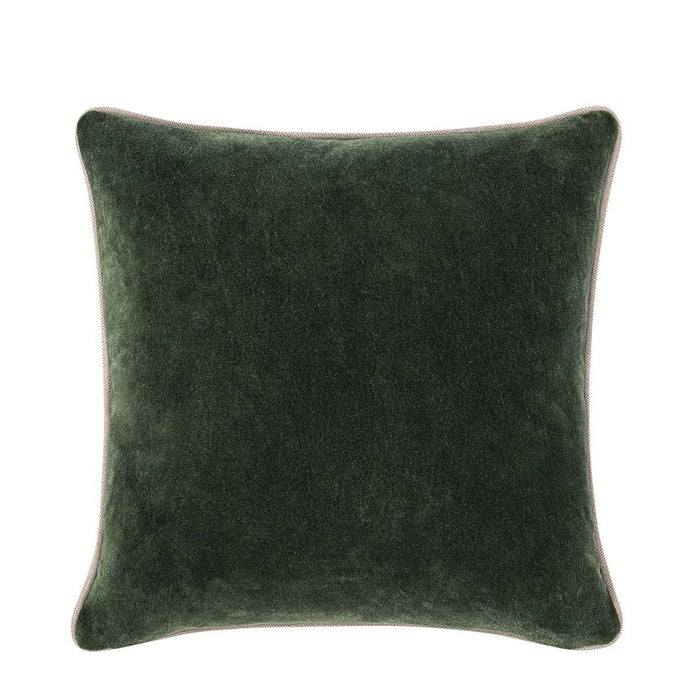 Heirloom Velvet - SLD Pillow - Forest Green