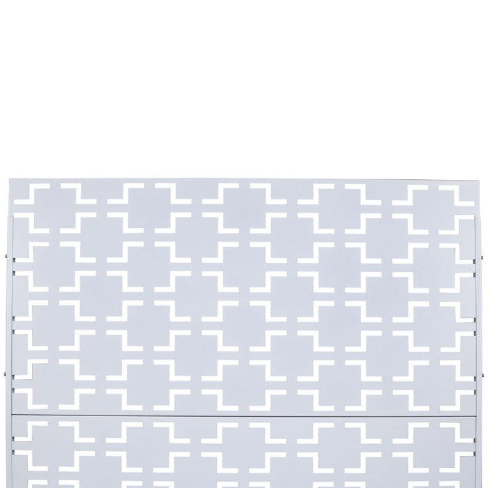 Outdoor & Indoor Metal Privacy Freestanding Decorative Screen