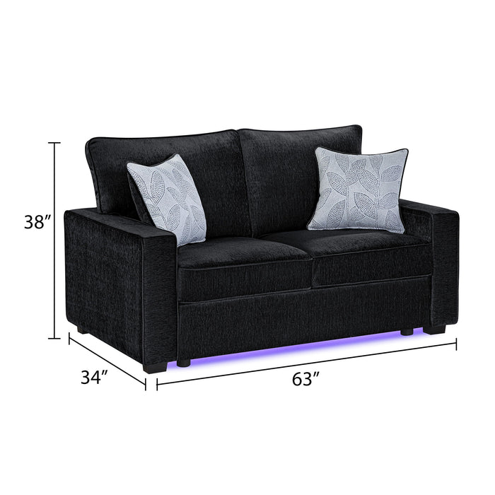 Rita - Living Room Set With LED