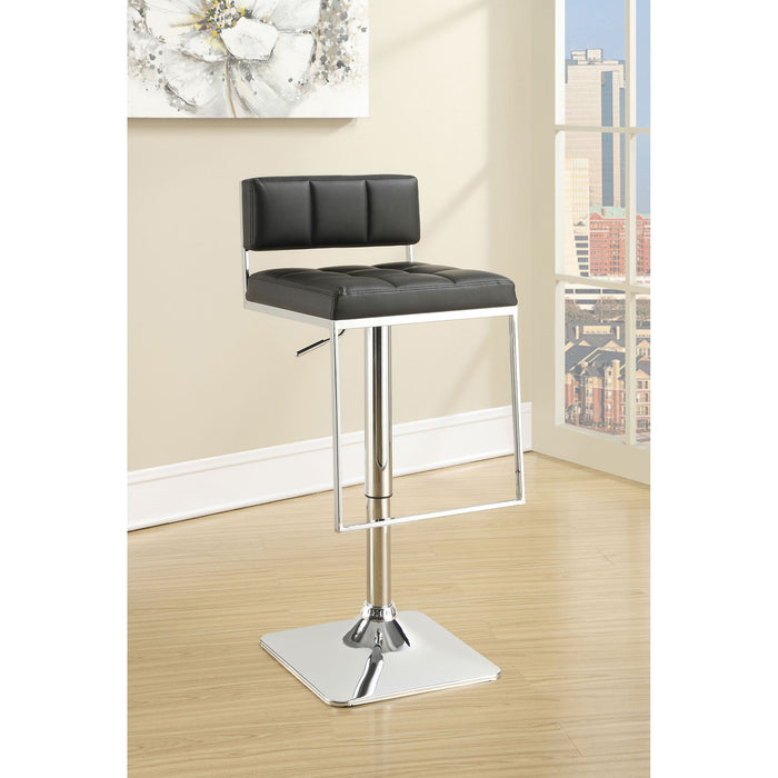 Adjustable Bar Stool, Height-Adjustable For Modern Dining Spaces