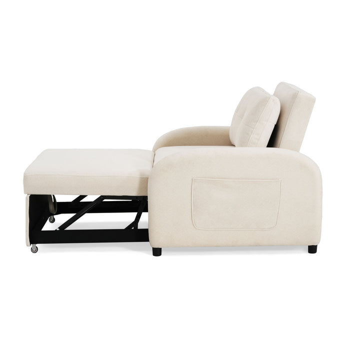 3 In 1 Convertible Sleeper Sofa Bed For Living Room