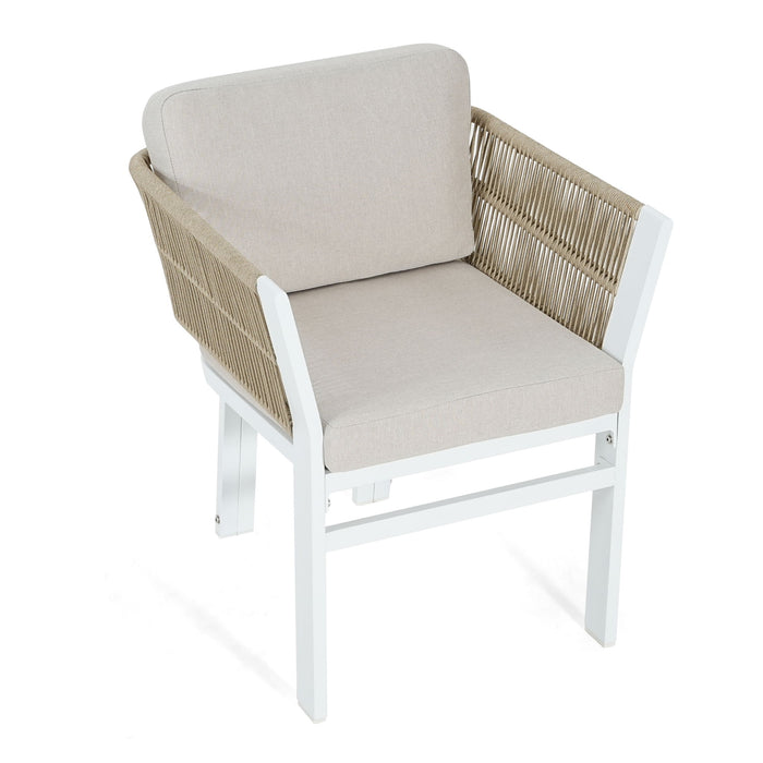 Outdoor Dining Chair, All-Weather Patio Seating For Backyard (Set of 2)