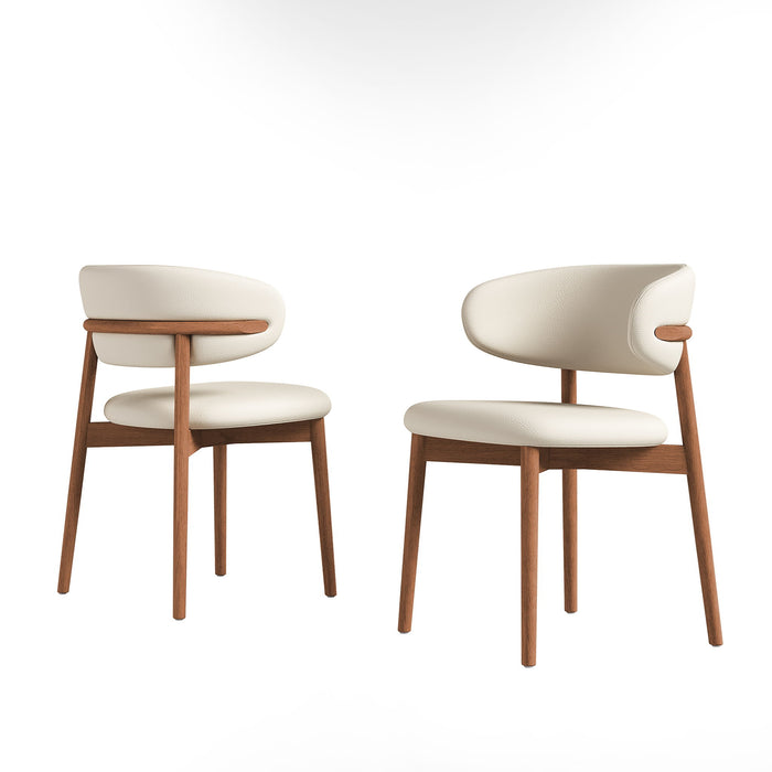 Mid-Century Modern Dining Chair (Set of 2)