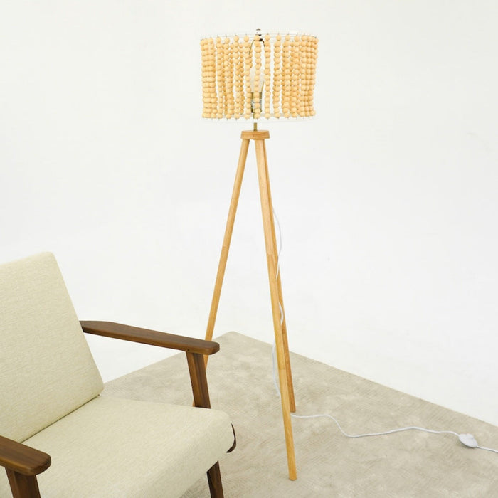 Brillo - 3 Legged Floor Lamp - Brown