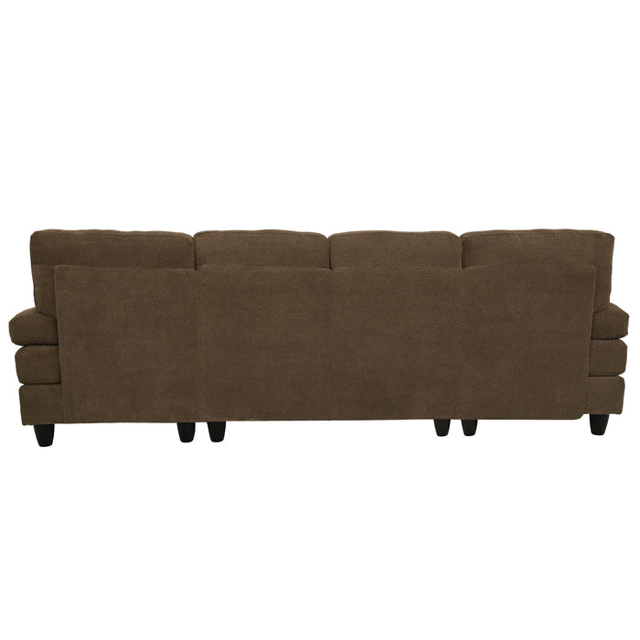 U-Shaped Sofa With Dual Chaise