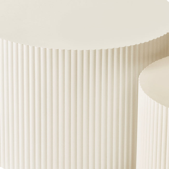 Wave Stripe Nesting Coffee Table (Set of 2)