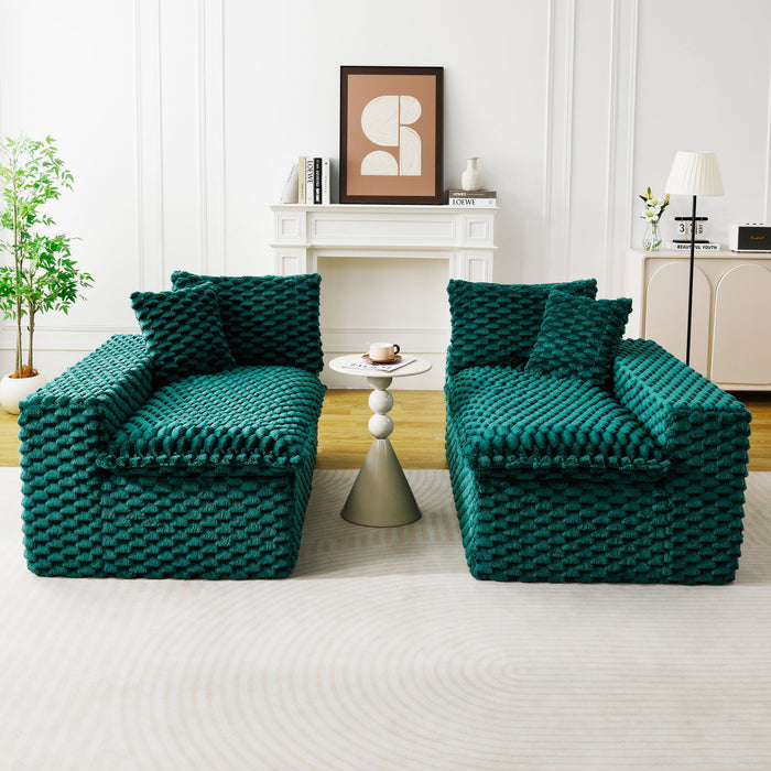 Multifunctional Sofa, Side-By-Side Or Facing Each Other